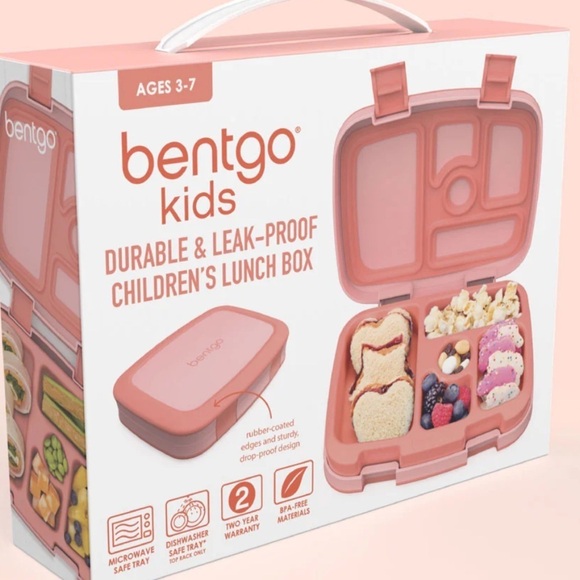 Bentgo kids Lunch box container Coral - Picture 2 of 6